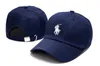 Cappelli a tesa alta Cappelli da baseball stile 24 alti Cappelli da baseball da uomo in avanti Designer regolabile Lettera Po Horse P1 240229