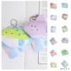 Fyllda plyschdjur Haj Penguin Aquarium Plush Keychain Fish Pendant Soft Style Cartoon Plush fylld hänge globefish sköldpadda nyckelning