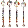 4 adet Set Dream Catchers Crystal Dream Catchers Duvar Asma Odası Bahçe Dreamcatchers Dekor 302