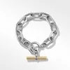Dy torcido charme pulseira clássico luxo romântico designer pulseira feminina moda jóias ouro 925 prata cruz diamante colar festa presente de casamento