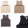 Herren Designer T-Shirt ESS Stylist T-Shirts Männer Sommer Druck Buchstaben Lose Hip Hop Trend Tank Top Luxus Freizeitkleidung gfgffg dd