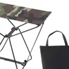 Muebles de campamento Taburete de camping plegable portátil compacto al aire libre plegable para barbacoa playa senderismo viaje patio trasero