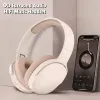 Kulaklık Kulaklık Bluetooth Kulak Stereo Hifi Kulaklık Kablosuz Ağır Bas Oyunu Kulaklık TF/AUX Müzik Çalar Mic Christm Hediyeleri