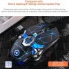 Mice Wireless Optical 2.4G USB Gaming Mouse 1600DPI 7 Color LED Backlit Rechargeable Silent Mice For PC Laptop