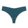 Dames slipje SURAEVA Thongs Naadloze vrouwelijke lingerie Ijszijde voor dames Effen G-Strings Onderbroeken Sport T-back EU-maat XS-L