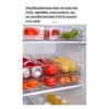16 개의 냉장고 주최자 빈 - 플라스틱 식료품 저장실 조직 및 바구니 푸드 냉장고 주최자 저장 병 세트