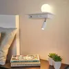 Lampada da parete LED per interni Soggiorno Camera da letto Corridoio Scale Portico Rotante Luce notturna creativa intelligente