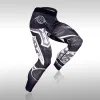Odzież męskie spodnie kompresyjne męskie rajstopy legginsy do prowadzenia sportowego fitness Szybki suchy jogging trening MMA Sportswear Tshirt