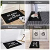 Carpets Go Away Fuuny Word Bath Mat Im Introverting Doormat Kitchen Carpet Entrance Door Rug Home DecorationH24229