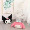 Kuromi – peluche mélodie Kawaii, oreiller décoratif, câlins, jouets en peluche Anime, cadeaux exquis, nouvelle collection 2024