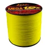 Linee multicolore PE Linea di pesca intrecciata 500m 12 fili intrecciata x12 Strand Big Game Attacco d'acqua salata 25lb120lb Ocean Boat Driure Fishing