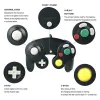 Manette de jeu filaire pour Nintend NGC GC Joypad portable pour contrôleur Gamecube Joystick pour accessoire de jeu d'ordinateur