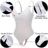 Femmes Shapers Body en dentelle pour femmes Tummy Control Shapewear String Soutien-gorge intégré Corset Tops Body Shaper Camisole Bulifter Combinaison