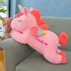 パーソナライズされた30cm 60cmかわいいユニコーンぬいぐるみ高品質ピンクの馬甘い女の子の家の装飾睡眠枕ギフト子供