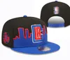 Los Angeles "Clippers''ball Caps 2023-24 Unisexe Mode Coton Baseball Snapback Hommes Femmes Chapeau de Soleil Broderie Printemps Été Casquette En Gros a0