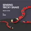 Toys Smart Sensing Snake Automatic Cats Toys USB Charging Accessoires chaton Toys for Pet Dogs Game Toy Interactive Cat Toys