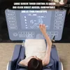 Cadeira de massagem dividida de luxo atacado 4D preço de fábrica vendas couro jade SL-Track gravidade zero elétrica corpo inteiro