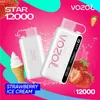 W magazynie Vozol Neon Star Gear 9000 12000 Puffs Djeńcowy Pen Vape 2% 5% Nikotyna 9K 12K Puffar Elektroniczne papierosy Vapes z cyfrowym ekranem Vapers