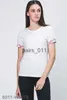 女性用ブラウスシャツ2020スタイルブランドデザイナーシャツ服短袖セクシーコットンTシャツ8色240229