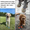 Schoenen hondenschoenen 4 stks/set hondenschoenen voor grote honden ademende professionele buiten antislip duurzame huisdierenschoenen voor wandelrubberzool