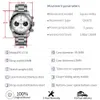 Pagani Design Mens Watches Chronograph Panda Retro Sport Luxury Quartz Watch For Men Sapphire 10bar Waterproof Wrist Watch 240220