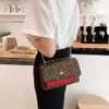 Дневные пакеты Высококачественная модная женская сумка 2024 Новая цепочка через плечо с несколькими отделениями Квадратная сумка Стильный рюкзак