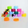 Aangepaste 5 ml containers Food Grade potten Silicone Box Multi kleur OEM uw eigen ontwerp verpakking