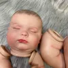 Dolls 24inch Huge Size Already Painted Reborn Doll Kits Parts 3D Painted Skin Many Visible Veins With Pacifier Gift and Cloth Body