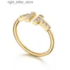 Ringe Designer-Ring für Damen, Goldring, 18 Karat vergoldeter Ring für Damen, Herren-Ehering, Monats-Perlmutt-Ring, Titan-Silber-Roségold, W 240229