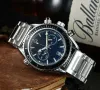 Multifunction Omeg Brand Original Business Men Paneraiss Designer Watch Classic Round Case Quartz mens Watches Wristwatch Clock-A Recommended For Casual
