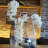 Fleurs décoratives Phalaenopsis mariage fausse fleur Simulation plante salon décoration de la maison en soie
