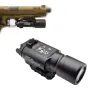 Taktik X300 Ultra Tabanca Gun Işık X300U Işık Lanterna Torch Tüfek Airsoft Flashlight Glo CK 1911 LED BEYAZ IŞIK