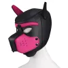 Prodotti Gay Puppy Hood Maschera in neoprene Museruola Giochi per animali domestici per adulti Dog Slave Testa completa Bondage Restraint Fetish Hood Bdsm Giocattoli sessuali per uomini