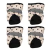 Dog Apparel 4 Pcs Soft Soled Waterproof Shoes Boots Pet Supplies Puppy Protectors Booties Winter