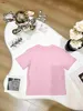 Brand baby T shirts Embroidered logo girls boys Short Sleeve Size 100-150 CM designer kids clothes summer cotton child tees 24Feb20