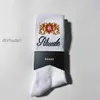 Rhude Socks Simple Letter High Quality Cotton European American Street Trend Socks Men and Women Socks Warm and Comfortable Needle Socks Rhude Couple Intube So S4cq