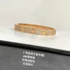 Bracciale da donna con stella a cielo pieno, in oro di qualità V, alta edizione, con placcatura spessa, rosa 18 carati, moda, luce, coppia di diamanti di lusso