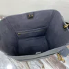 La borsa per secchio classica e alla moda del famoso designer, borsa a tracolla aperta di grande capacità, viaggi, tempo libero, sport, shopping, borsa per le donne, borsa crossbody unisex