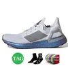 Ultraboost 19 Ultra 4 Boost Уличные теннисные туфли Fashion Panda Triple White Black Grey ISS US Night Flash Solar Yellow Мужские женские спортивные кроссовки на платформе