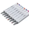 Markers TOUCHNEW Alcohol Markers 30/40/60/80/168 Colors Dual Head Sketch Markers Brush Pen Set For Drawing Manga Design Art Markers