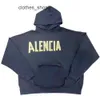 designer hoodie balenciiaga Fashion Hoodies Hoody Mens Sweaters High Quality Verified Correct Edition Luxury Fashion Brand Broken ins Heavy Worked Old J860 4O0F