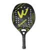 3K kolfiber strand tennis racket grov yta mellanliggande eva skum mjukt ansikte racket med skyddspåse täckning