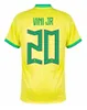 CAMISA BRASIL 2023 NEYMAR SOCCER JERSEYS 22 23 BRAZILIAN KIDS KIT RICHARLISON VINI JR. Antony Raphinha L.Paqueta G.Jesus Casemiro World Cup fotbollströjor