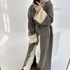 Vêtements ethniques Abaya Dubaï Moyen-Orient Turquie Robe Ramadan Eid Femmes musulmanes Robe de couleur unie Cardigan islamique Femme arabe Kaftan Modestie