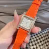 Aijia Mars Diamond مربع مربع Quartz Watch Watch عصري ومتعدد الاستخدامات