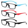 Sonnenbrille Mode Zweifarbige Sport Lesebrille Anti-Blaulicht Damen Herren Bequeme Hyperopie Büro Computerbrille