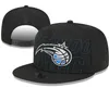 Orlando''Magics'ball Caps 2023-24 Fashion Champions Baseball Snapback Men Women Sun Hat Borduurwerk Spring Summer Cap Groothandel Strapback Casquette A0