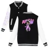 Giacche Aphmau Merch Uomo Donna Giacca Uniforme da baseball Anime Autunno Coppia Giacca sportiva Streetwear Giacca casual Ragazzo ragazza Top Outwear