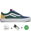 Designers Old Skool Casual van skateboard shoes Black Red Green White mens womens fashion outdoor flat shoe Sports Shoes Flats Trendy Sneakers size 36-44