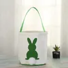 Wielkanocne torebki króliczki z kamizelki z nadrukiem płócien
